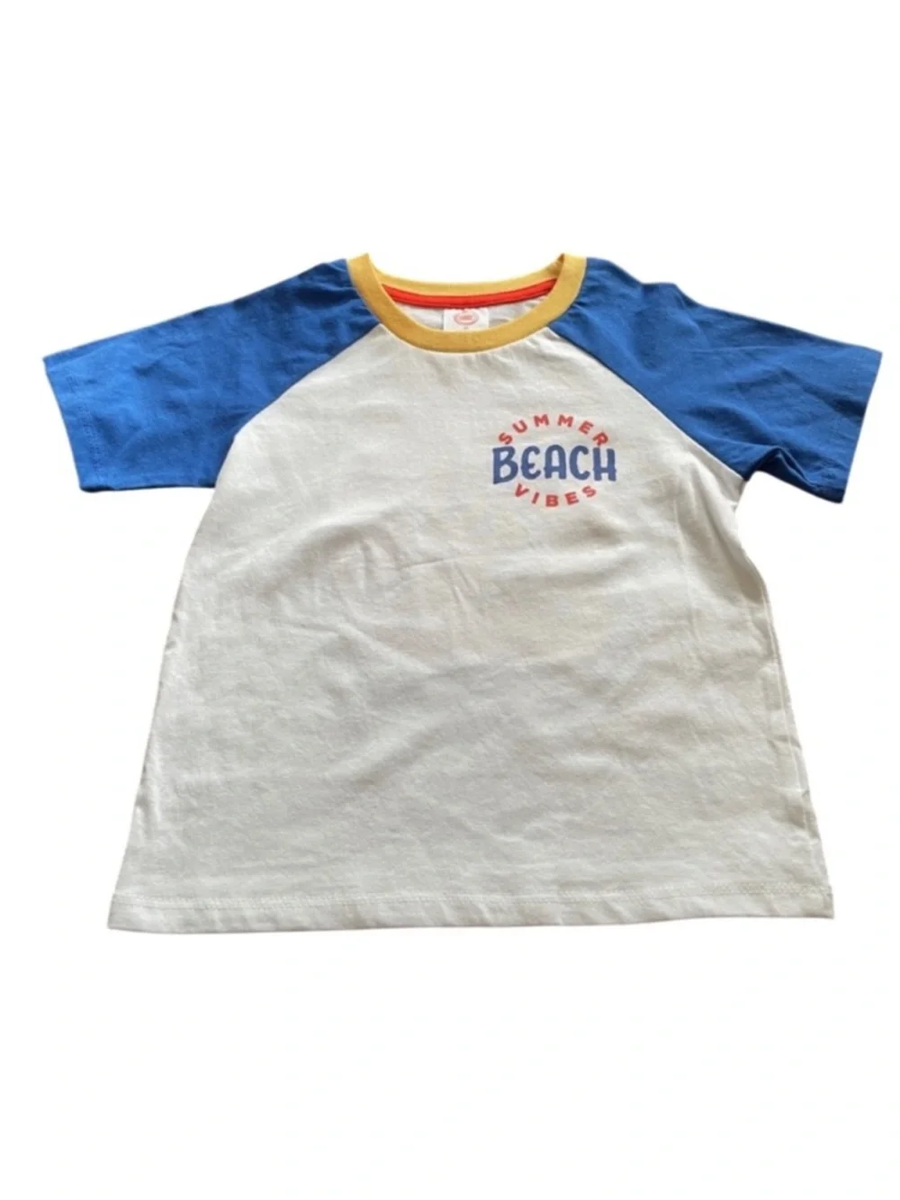 Boys 5T Raglan Beach Vibes Short Set
